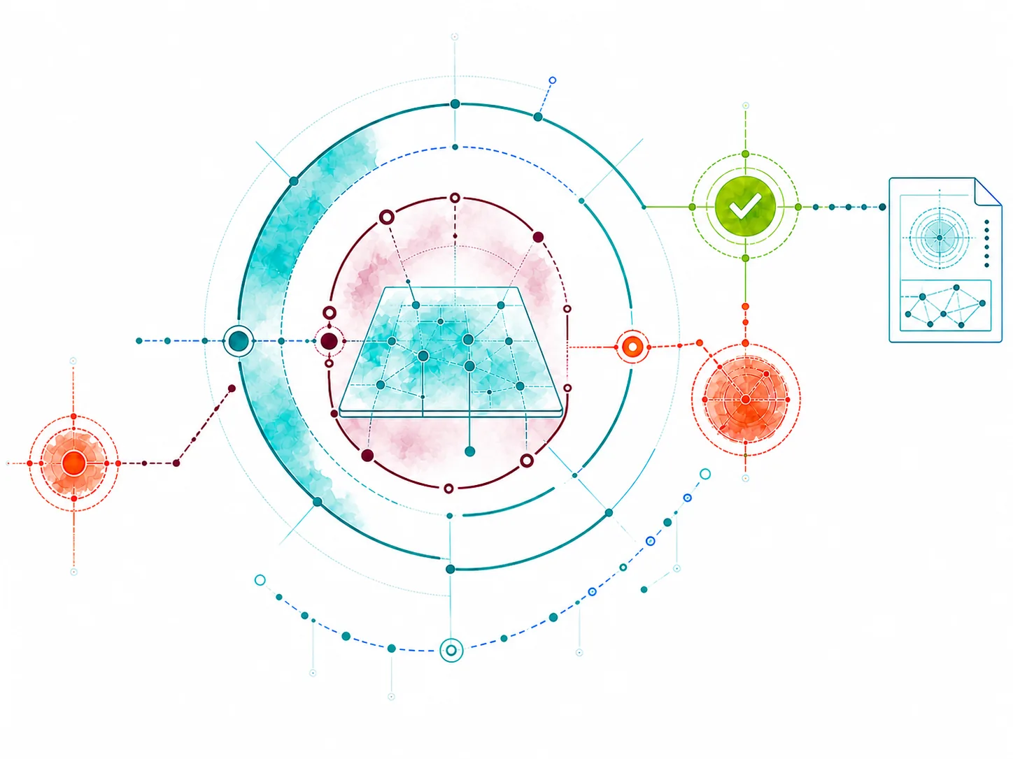 Scheme of permission levels and human control